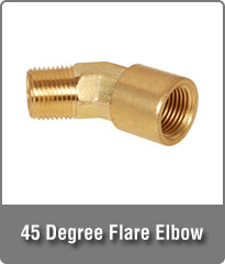 45 Degree Flare Elbow