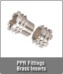 PPR Fittings Brass Inserts