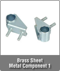 Brass Sheet Metal Component 1