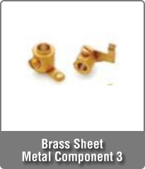 Brass Sheet Metal Component 3