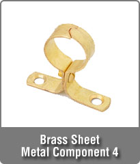 Brass Sheet Metal Component 4