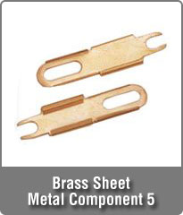 Brass Sheet Metal Component 5