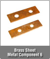 Brass Sheet Metal Component 6