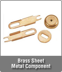 Brass Sheet Metal Component